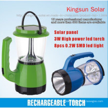 Rechargeable Battery Power Source and Emergency Usage Solar Lantern